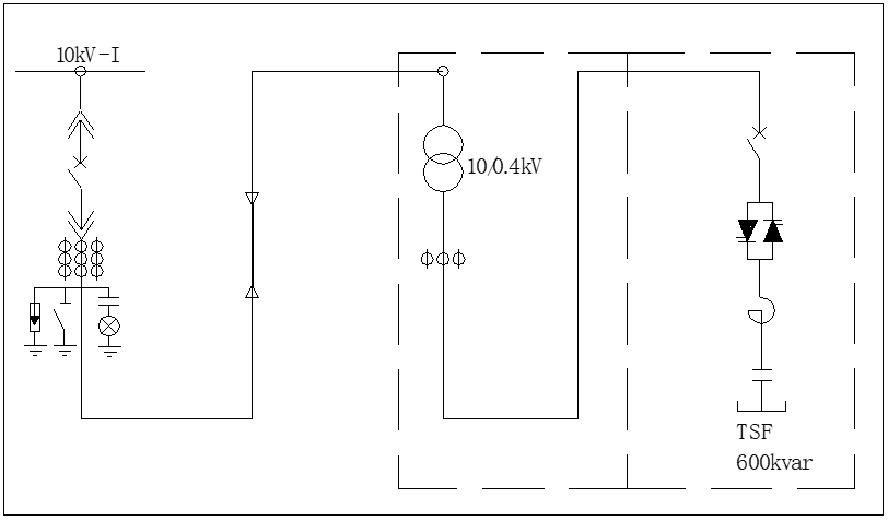 BW-HTSF系列降壓式高壓動態(tài)無功補(bǔ)償裝置_系統(tǒng)框圖.png